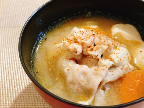 ⭐定食屋さん風 ちょっぴり甘い、コクの豚汁⭐